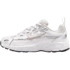 Nike P 6000 Натуральная кожа Дышащий Низкий Топ Беговые кроссовки Серебристо-белый Детский
