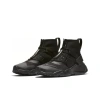 Nike Huarache Gripp противоскользящие устойчивые к истиранию высокие беговые кроссовки для женщин черные