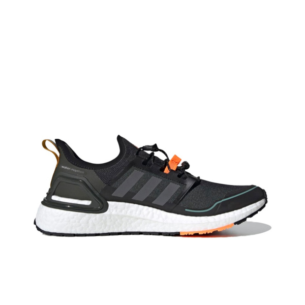Adidas ULT Ткань Дышащий Низкий Топ Boost Повседневная Обувь для Беговых Тренировок Мужская Черная Серый