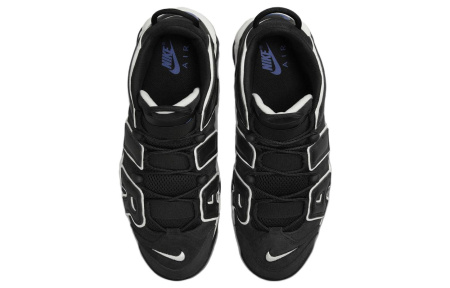 Nike Air More Uptempo MID Топ Винтажные Баскетбольные Кроссовки Мужские Черно-Белые