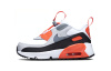 Nike Air Max 90 Toggle MID Детская обувь Серый Белый Оранжевый для малышей и детей дошкольного возраста