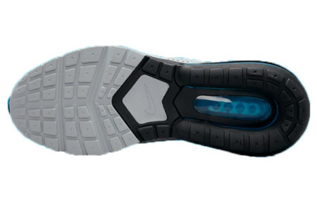 Nike Air Max Impulse Устойчивый к истиранию Низкий Топ Повседневная Обувь Мужская Черный Серый Синий