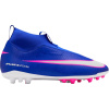 Детские футбольные бутсы Nike Mercurial Superfly 10 High Топ Сине-белые