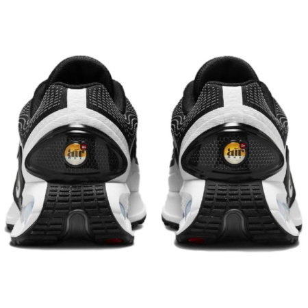 Nike Air Max DN Износостойкий Дышащий Низкий Верх Повседневная Обувь Женская Черная