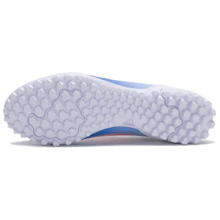 Adidas F50 Collection TF Шипы Искусственные Шипы Футбольные бутсы Унисекс Синий Белый Оранжевый