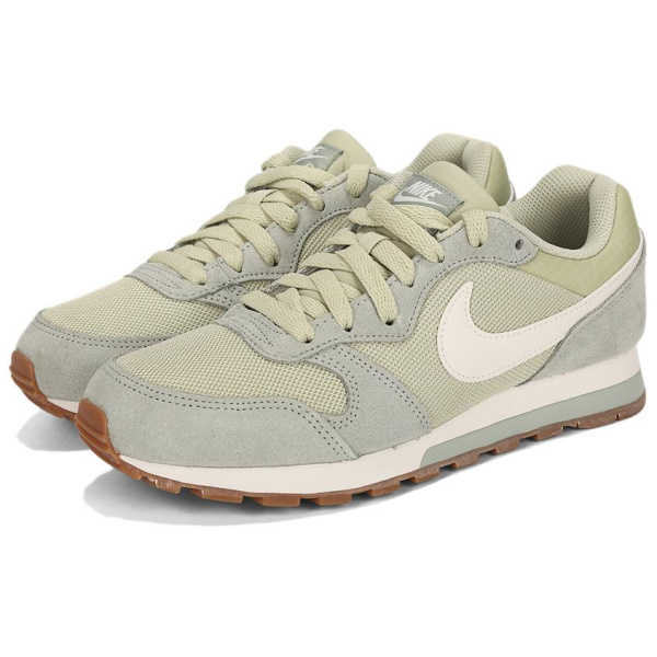Nike MD Runner 2 Повседневные беговые кроссовки Женские Зеленые