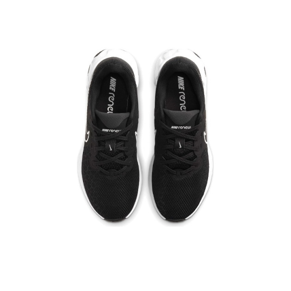 Nike Renew Ride 2 Комфортные и Дышащие Низкие Повседневные Беговые Кроссовки Женские Черно-Белые