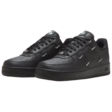 Nike Air Force 1 Low Женские Низкие Кроссовки для Скейтбординга Женские Черные