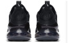 Nike Air Max 270 Low Топ Детская Беговая Обувь Черный Белый