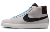 Nike SB Blazer OLYMPICS Противоскользящие Устойчивые к истиранию MID Топ Скейтборд Кроссовки Мужские Серый Черный Синий