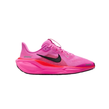 Nike Pegasus 41 Устойчивые к истиранию Низкие Детские Беговые Кроссовки Фиолетово-Розовые Унисекс