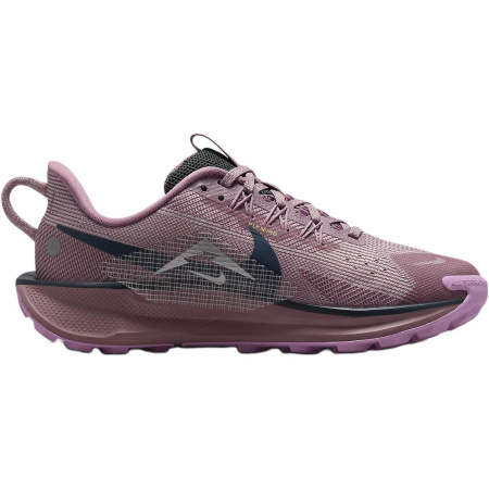 Nike Pegasus Trail 5 Удобные Устойчивые к истиранию Низкие Кроссовки для Беговых Занятий Детские Красные Сливовые
