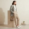 Nike Court Legacy Low Топ Скейтборд Кроссовки Женские Бежевый Белый Зеленый