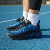 Nike Ткань Дышащий Легкий Низкий Отскок Кроссовки для Бега Женские Синие