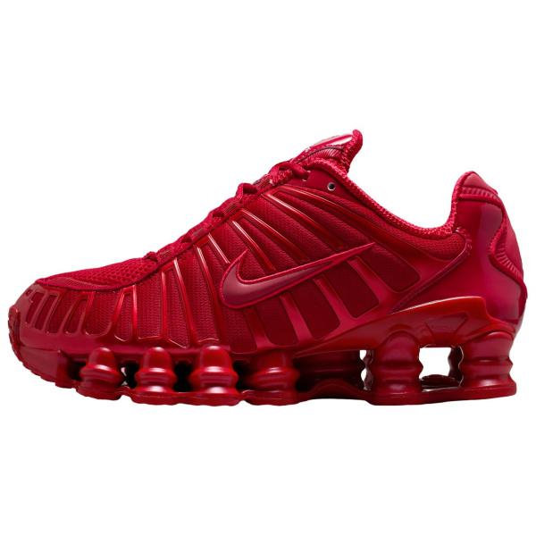 Nike Shox TL Series Детская повседневная обувь Красная Подростковая