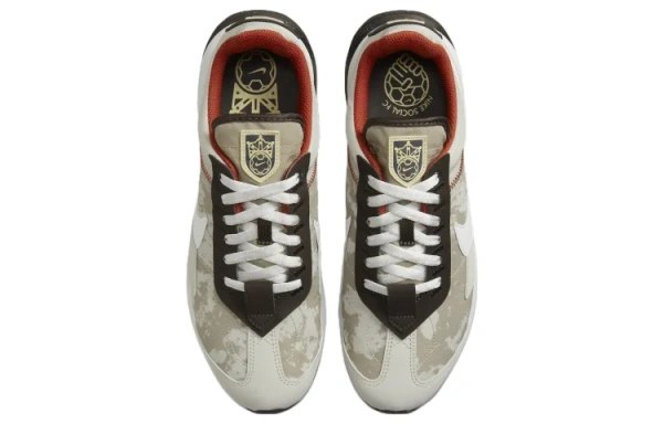 Nike Air Max Pre Day Ткань Устойчивая к Износу Низкий Верх Повседневная Обувь Мужская Серый Коричневый