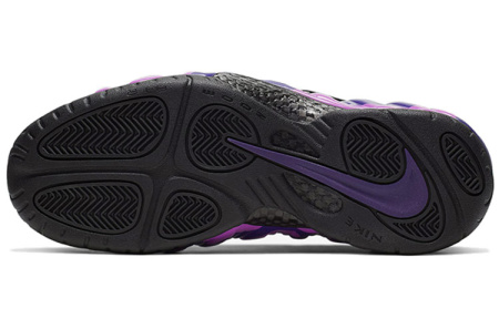 Nike Foamposite Pro Фиолетовый CAMO MID Топ Винтажные баскетбольные кроссовки Унисекс Камуфляжный фиолетовый