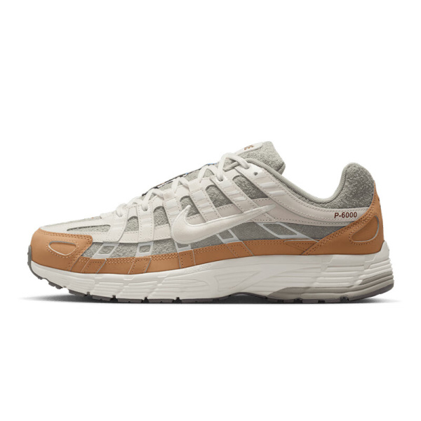 Nike P 6000 Дышащая Обувь для Беговых Дистанций Мужская Серый Коричневый