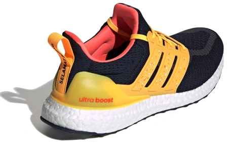 Adidas ULT Cty Дышащие Низкие Беговые Кроссовки Унисекс Темно-синий Желтый
