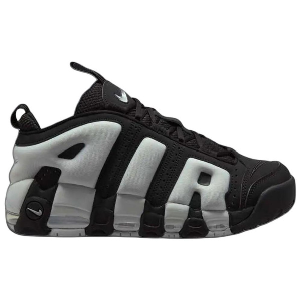 Nike Air More Uptempo противоскользящие устойчивые к истиранию низкие баскетбольные кроссовки унисекс черные