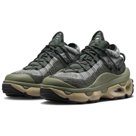 Nike Air Max flyknit Venture Устойчивая к истиранию Низкая Повседневная Обувь Женская Зеленая