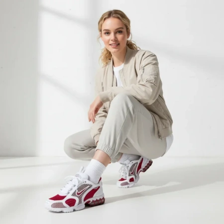 Nike Air Zoom Spiridon Cage 2 Сетка Синтетическая кожа Амортизация Противоскользящий Устойчивый к истиранию Низкий топ