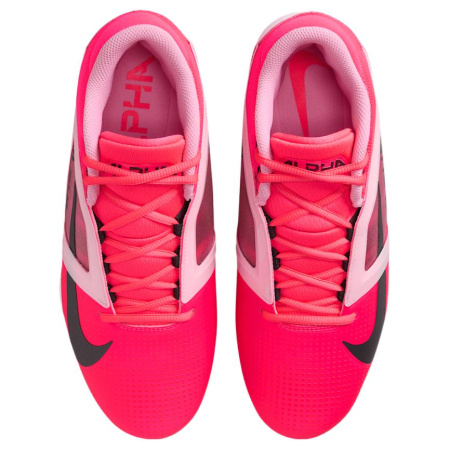Nike Alpha Menace 4 Противоскользящие Устойчивые к истиранию Футбольные бутсы Унисекс Розовые