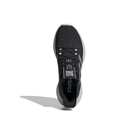 Adidas SenseBounce+ Комфортная ткань противоскользящие легкие низкий верх беговые кроссовки женские черный белый