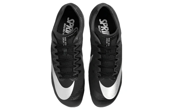 Nike Zoom Rival Сетка Амортизация Устойчивость к износу Отскок Низкий Верх ТРЕНИРОВОЧНАЯ БЕЖА ОБУВЬ Унисекс Черный