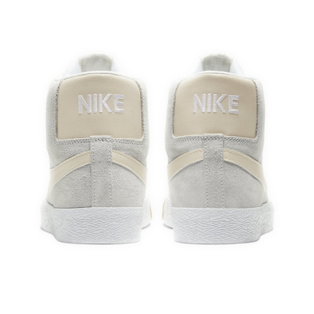 Nike Blazer SB 'Крем Gum' Удобные противоскользящие легкие кроссовки для скейтбординга MID Мужские Серые