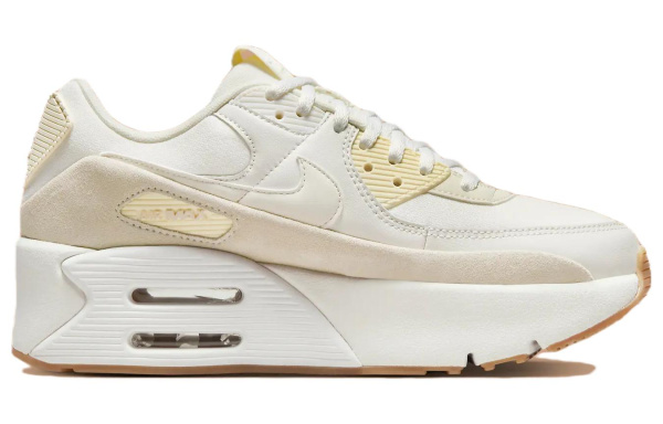 Nike Air Max 90 Low Топ Повседневная Обувь Женская Бежевая