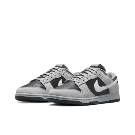 Nike Dunk Slip-Resistant Abrasion-Resistant Low-Top Скейтборд Кроссовки Унисекс Серый Черный