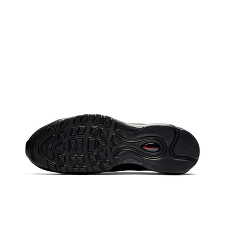 Nike Air Max 98 Low Топ Амортизирующие кроссовки для марафона Мужские Черный Синий Красный