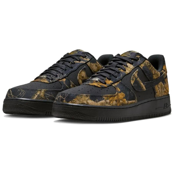 Nike Air Force 1 Скейтборд Кроссовки Мужские Черные Коричневые