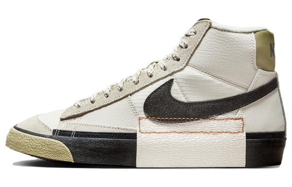 Nike Blazer Mid Скейтборд Кроссовки Мужские Белый Черный