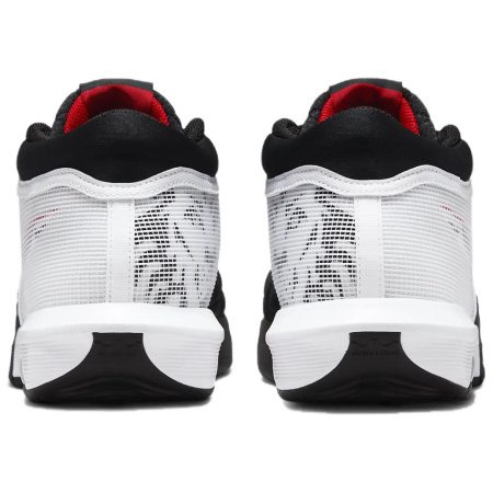 Nike Non Slip Легкий MID Баскетбольные кроссовки Унисекс Белый Черный Красный