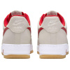 Nike Air Force 1 Амортизация Низкие Кроссовки для Скейтбординга Унисекс Бежево-Красные
