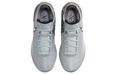 Nike LeBron NXXT Gen EP Дышащие Низкие Баскетбольные Кроссовки Мужские Серые Азиатская Версия