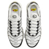 Nike Air Max Plus Устойчивая к истиранию Низкая Повседневная Обувь Унисекс Белый Черный