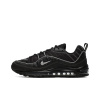 Nike Air Max 98 Low Топ Амортизирующие Повседневные Беговые Кроссовки Мужские Черные Серебряные