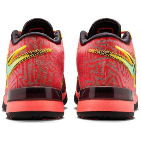 Nike Противоскользящие Устойчивые к Износу MID Топ Баскетбольные Кроссовки Мужские Красные