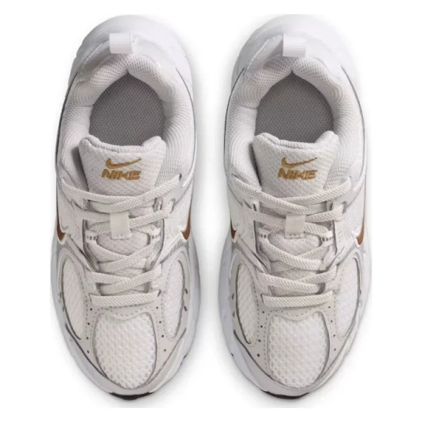 Nike V5 RNR Low Топ Спортивные Беговые Кроссовки Белый-Коричневый Детские Возраст 3-7 Лет