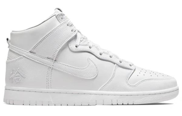 Nike Dunk High Ретро PRM 'Scavenger' Удобные Высокие Кроссовки для скейтбординга Унисекс Белые