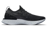 Nike Epic React Flyknit 1 Противоскользящие Низкие Кроссовки для Беговых Занятий Детские Черные Подростковые