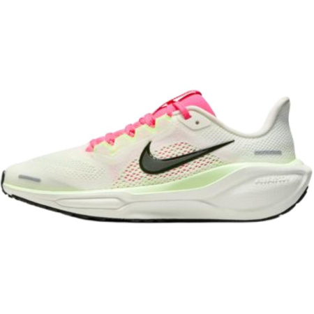 Nike Pegasus 41 Противоскользящие Устойчивые к истиранию Низкие Детские Беговые Кроссовки Светло-Зеленые
