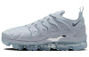 Nike Air Vapormax Plus Кожа Устойчивая к истиранию Дышащие Низкие Повседневные Беговые Кроссовки Мужские Синие