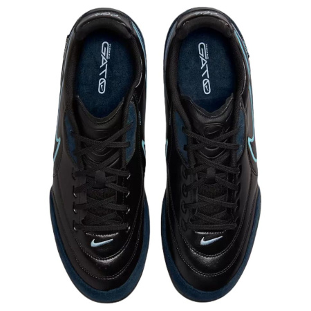 NIKE Tiempo Streetgato Футбольные бутсы Унисекс Черный Синий