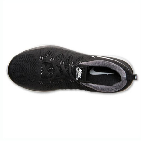 Nike Flyknit Lunar 2 Low Топ Беговые кроссовки Женские Черный