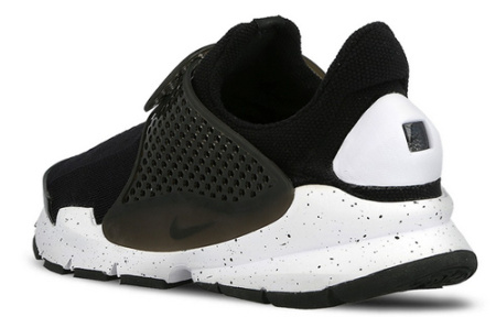Nike Sock dart Oreo противоскользящая устойчивая к истиранию низкий верх повседневная обувь унисекс черный белый