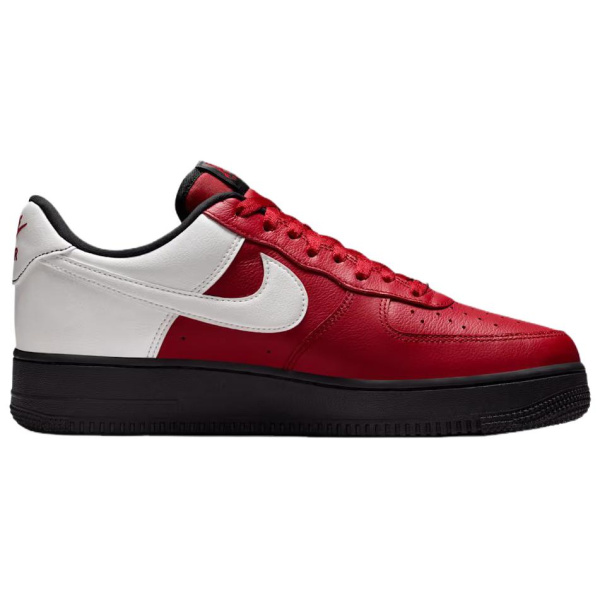 Nike Air Force 1 Дышащая Скейтбордическая Обувь Мужская Красная Черная